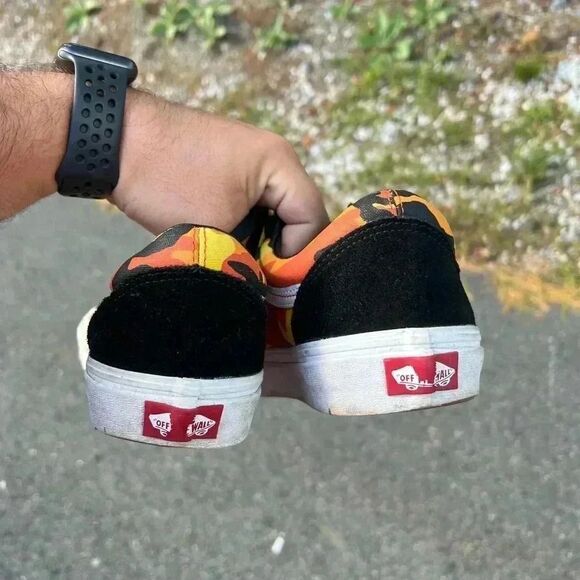 Vans Old Skool Pop Camo Orange - Picture 5 of 5